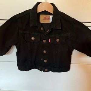 Levi's Baby - Black, Denim Jacket